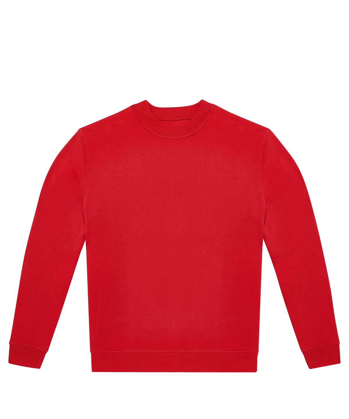 B&amp;C Collection ID 332 crew Red BA430 - Red - Customisable Sweatshirts