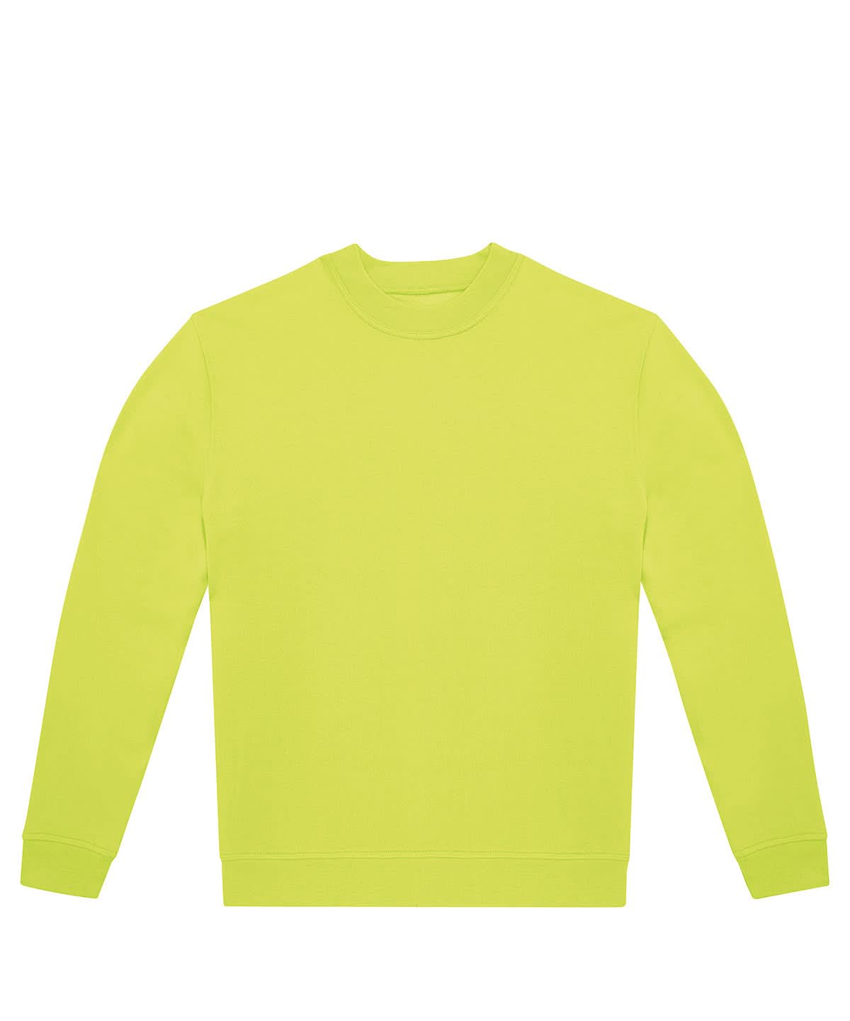 B&amp;C Collection ID222 crew BA433 - Acid Lime - Customisable Sweatshirts