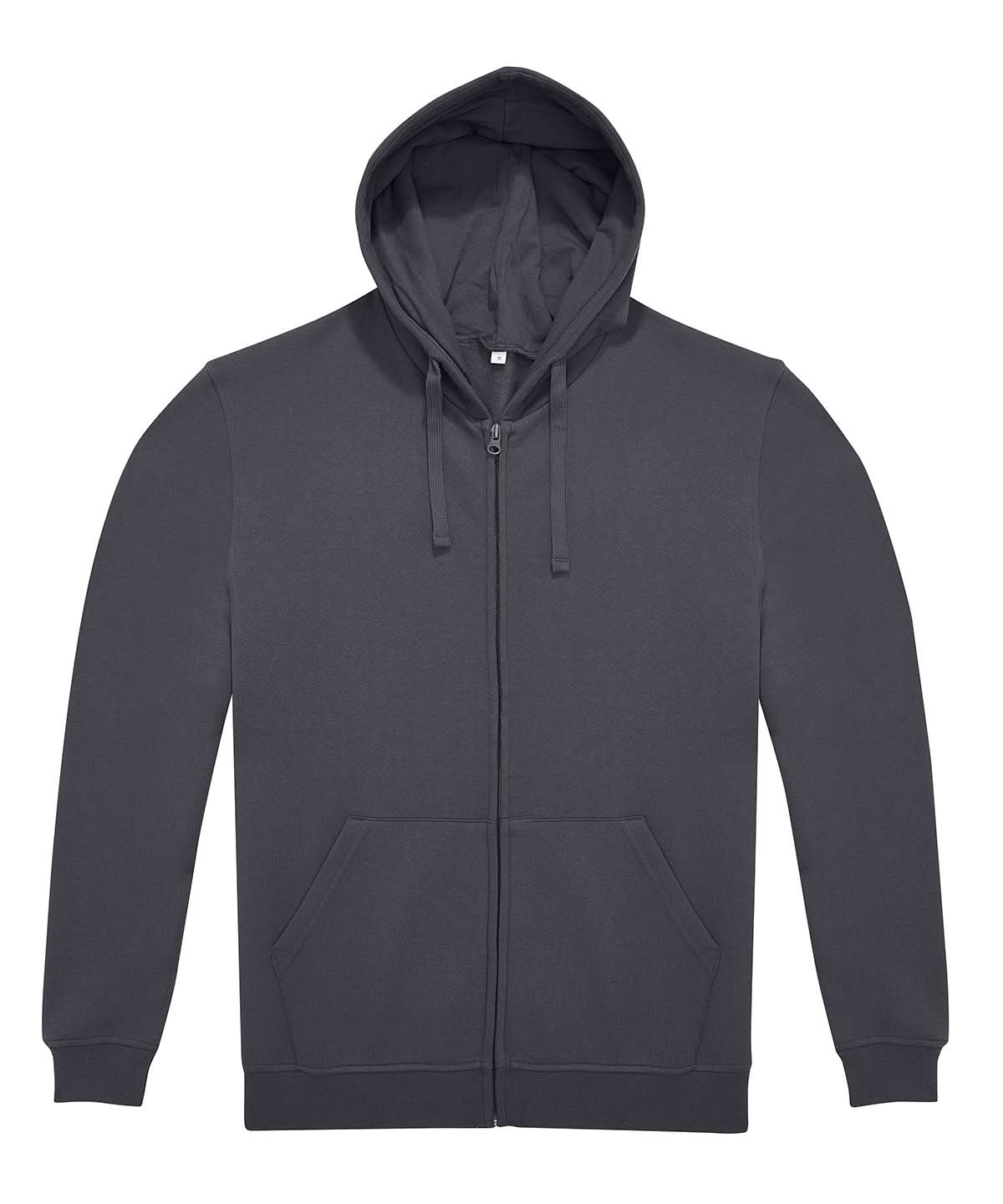 B&amp;C Collection Zip hoodie BA435 - Dark Grey - Customisable Hoodies