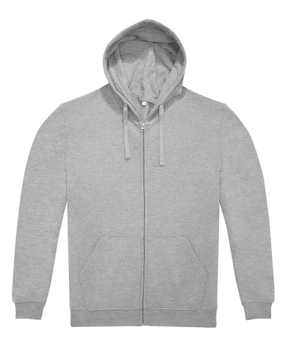 B&amp;C Collection Zip hoodie BA435 - Sport Grey - Customisable Hoodies