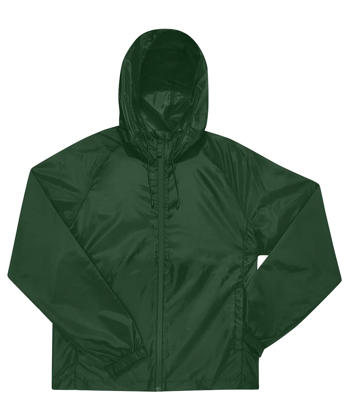 B&amp;C Collection Reset lined windbreaker BA510 - Bottle Green - Customisable Jacket