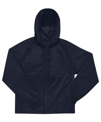 B&amp;C Collection Reset lined windbreaker BA510 - Navy - Customisable Jacket