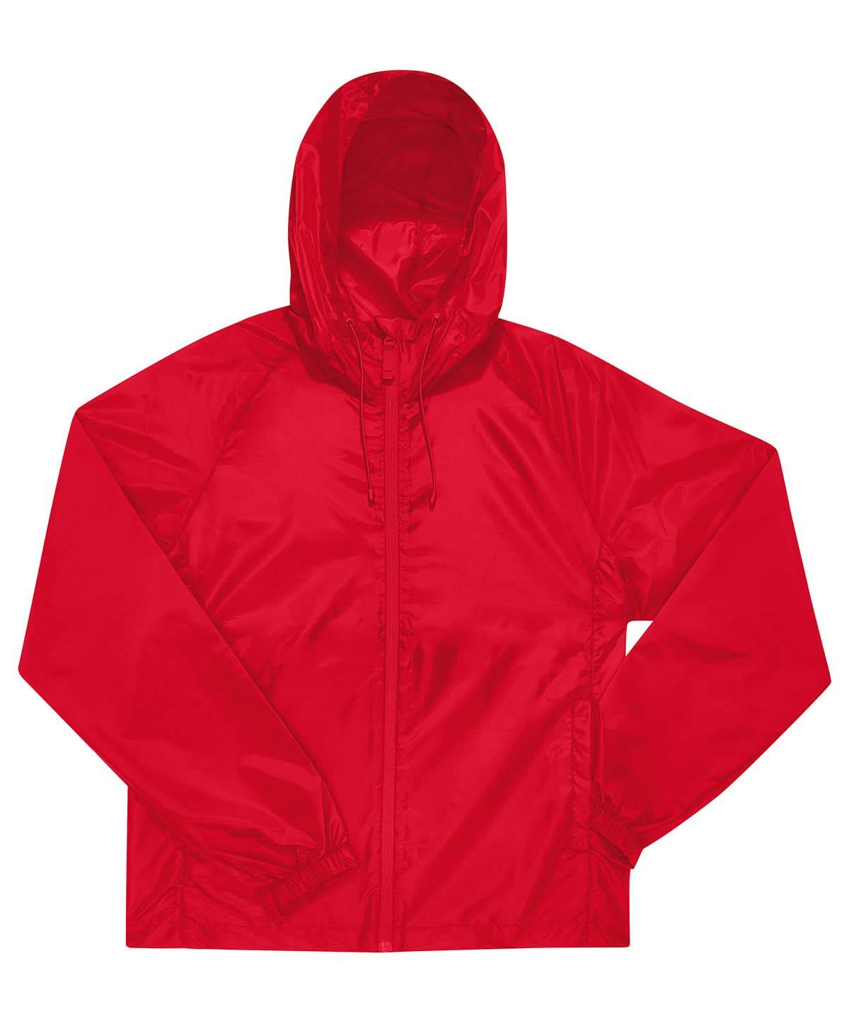 B&amp;C Collection Reset lined windbreaker BA510 - Red - Customisable Jacket