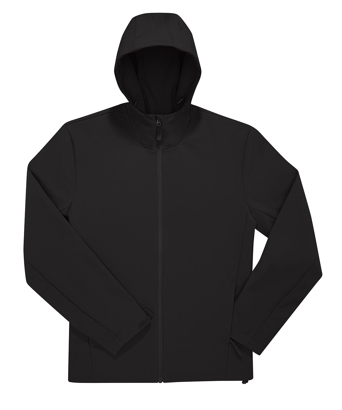 B&amp;C Reset 3Lr® hooded softshell - BA513 - Black* - Customisable Softshells