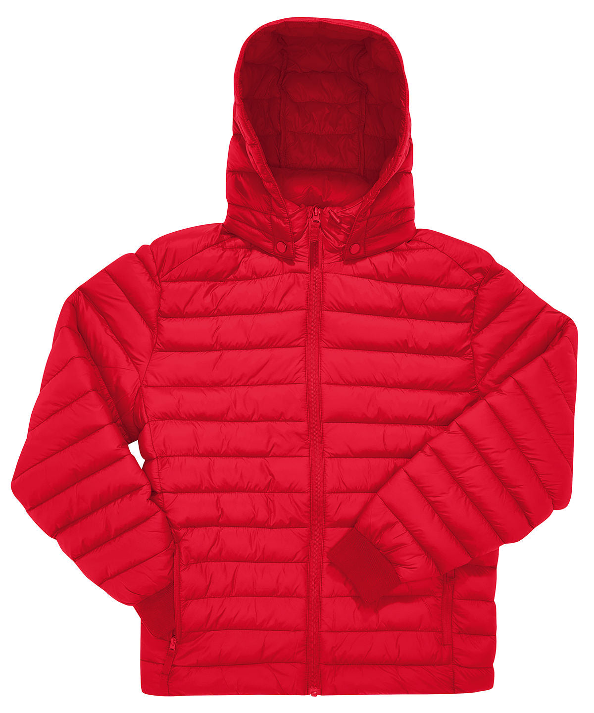 B&amp;C Reset puffer - BA515 - Red - Customisable Jackets
