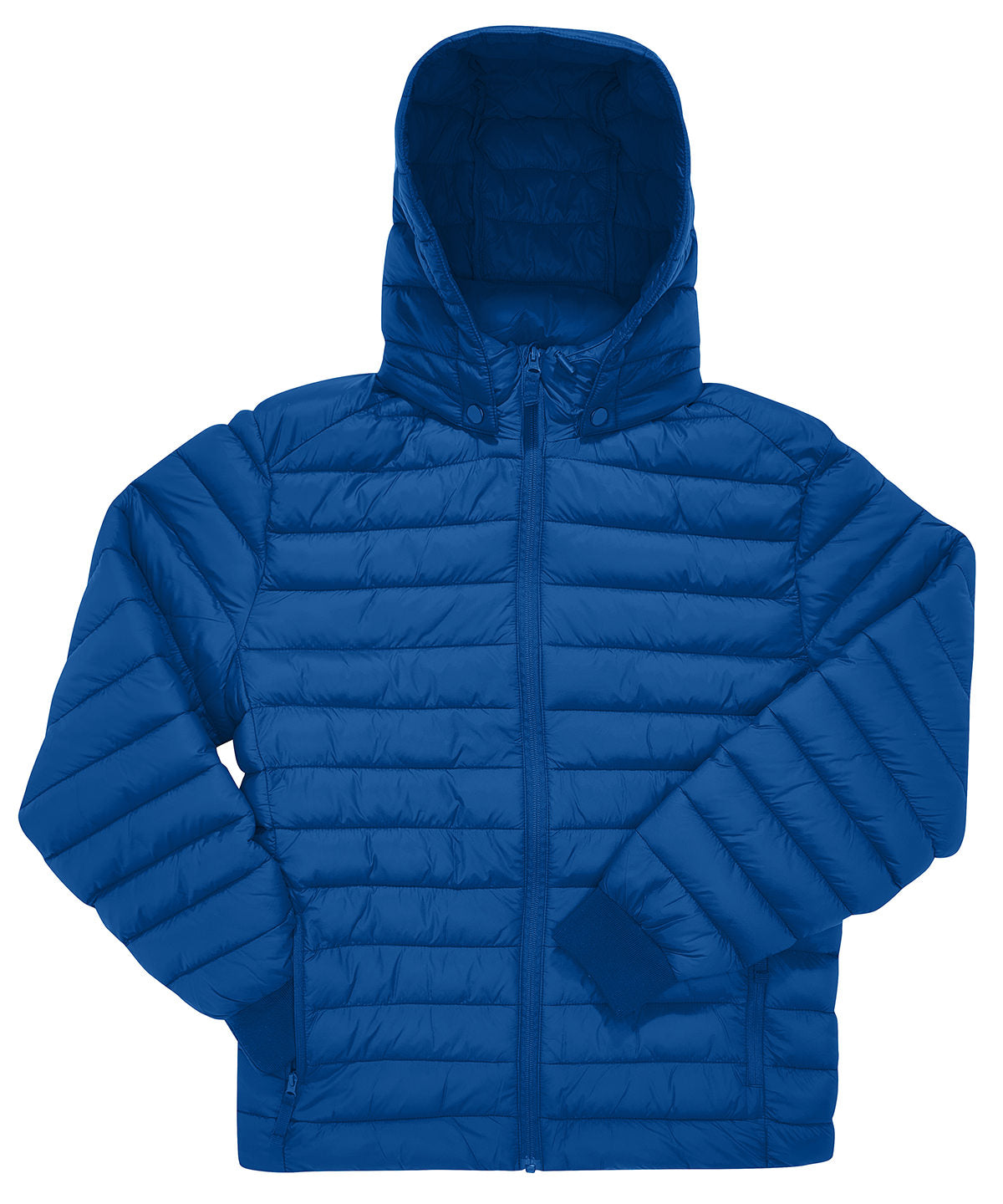 B&amp;C Reset puffer - BA515 - Royal Blue - Customisable Jackets