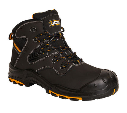Jcb Workwear Boot Backhoe - Black - Customisable Safety Boots