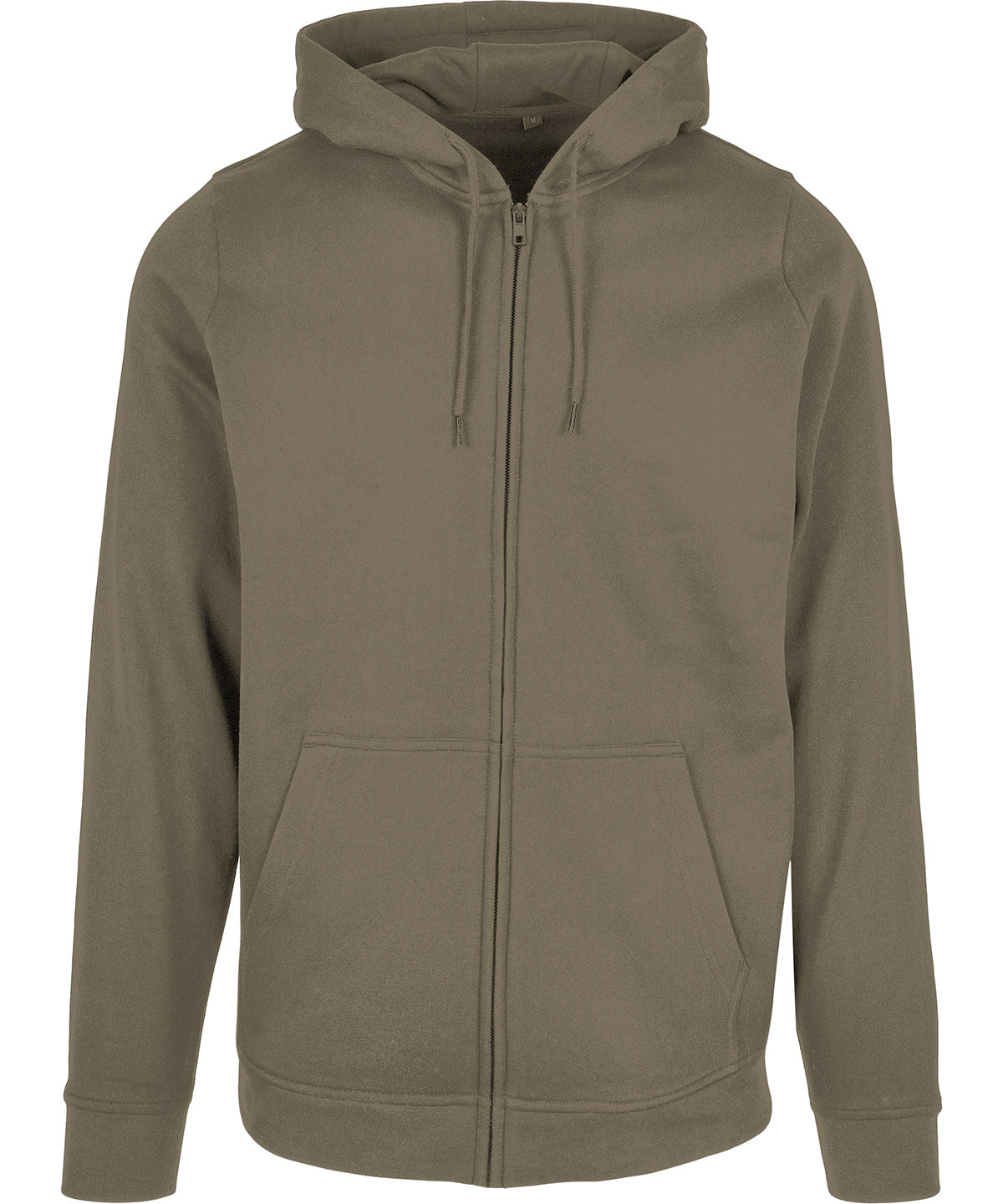 Basic zip hoodie - BB008 - Olive - Customisable Hoodies