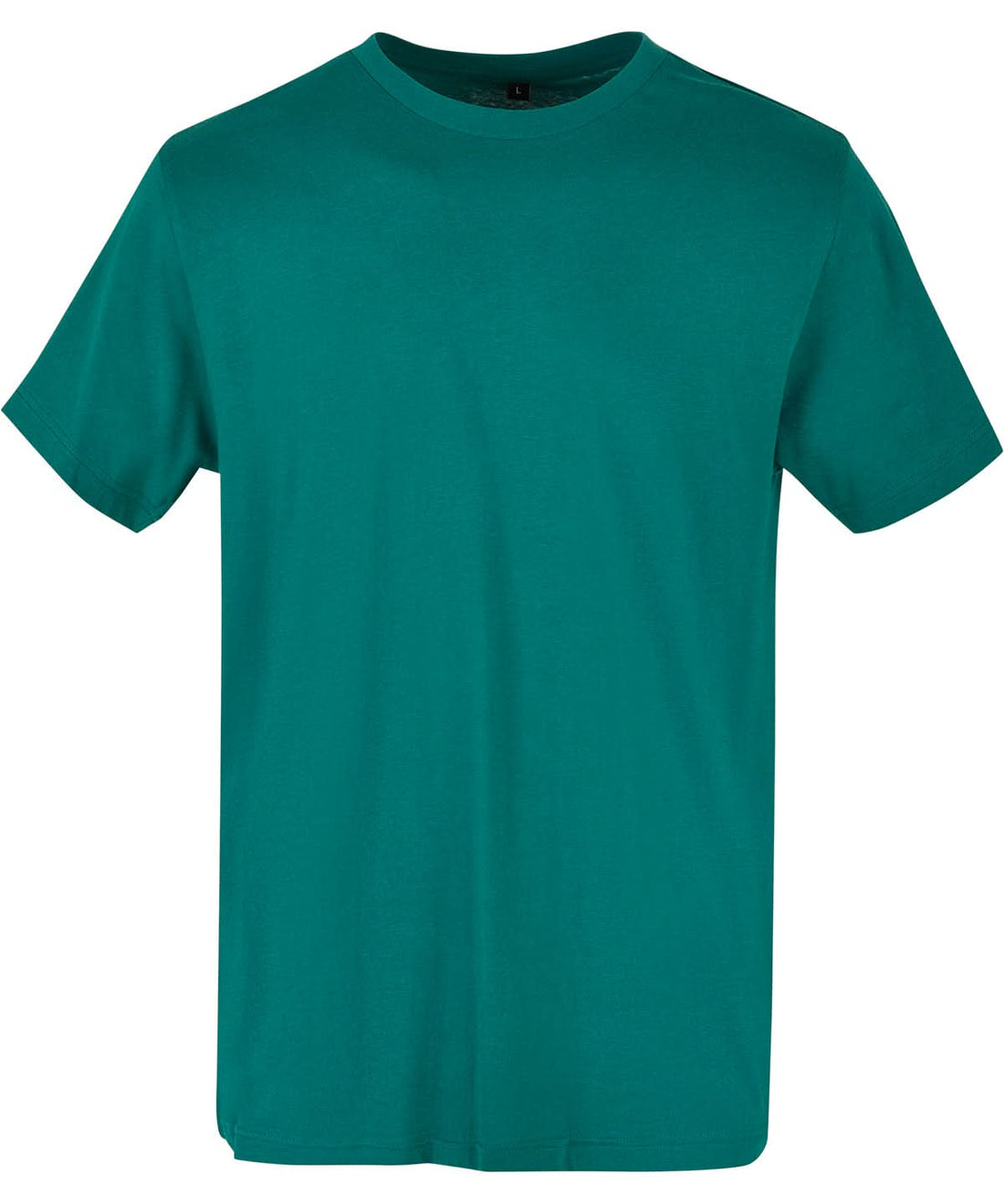 Build Your Brand Basic BYB Basic round neck tee Green BB010 - Green - Customisable T-Shirt