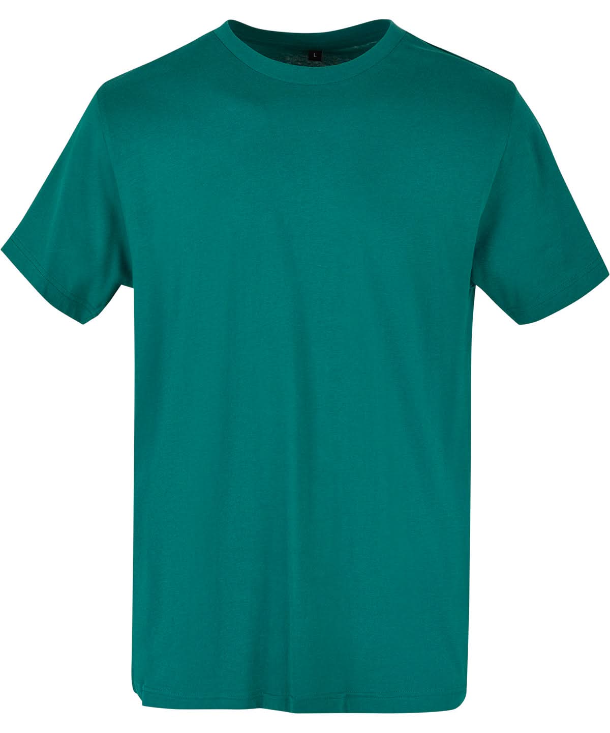 Build Your Brand Basic BYB Basic round neck tee Green BB010 - Green - Customisable T-Shirt