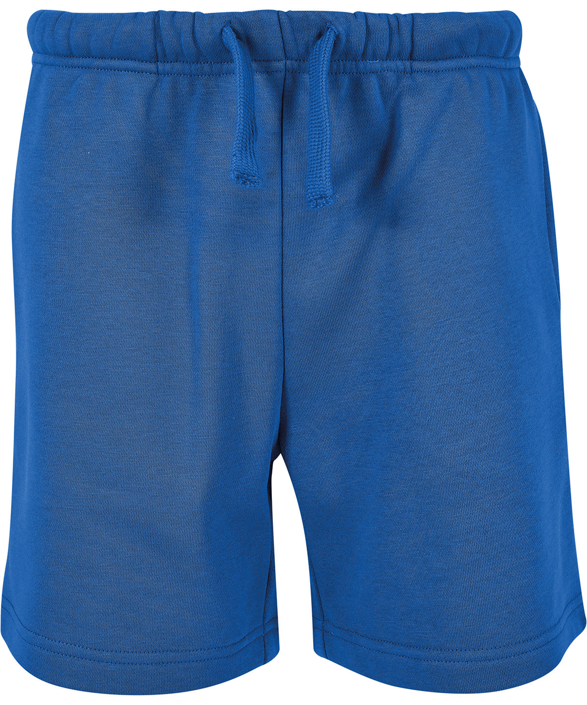 Kids basic sweat shorts - BB034 - Intense Blue - Customisable Shorts