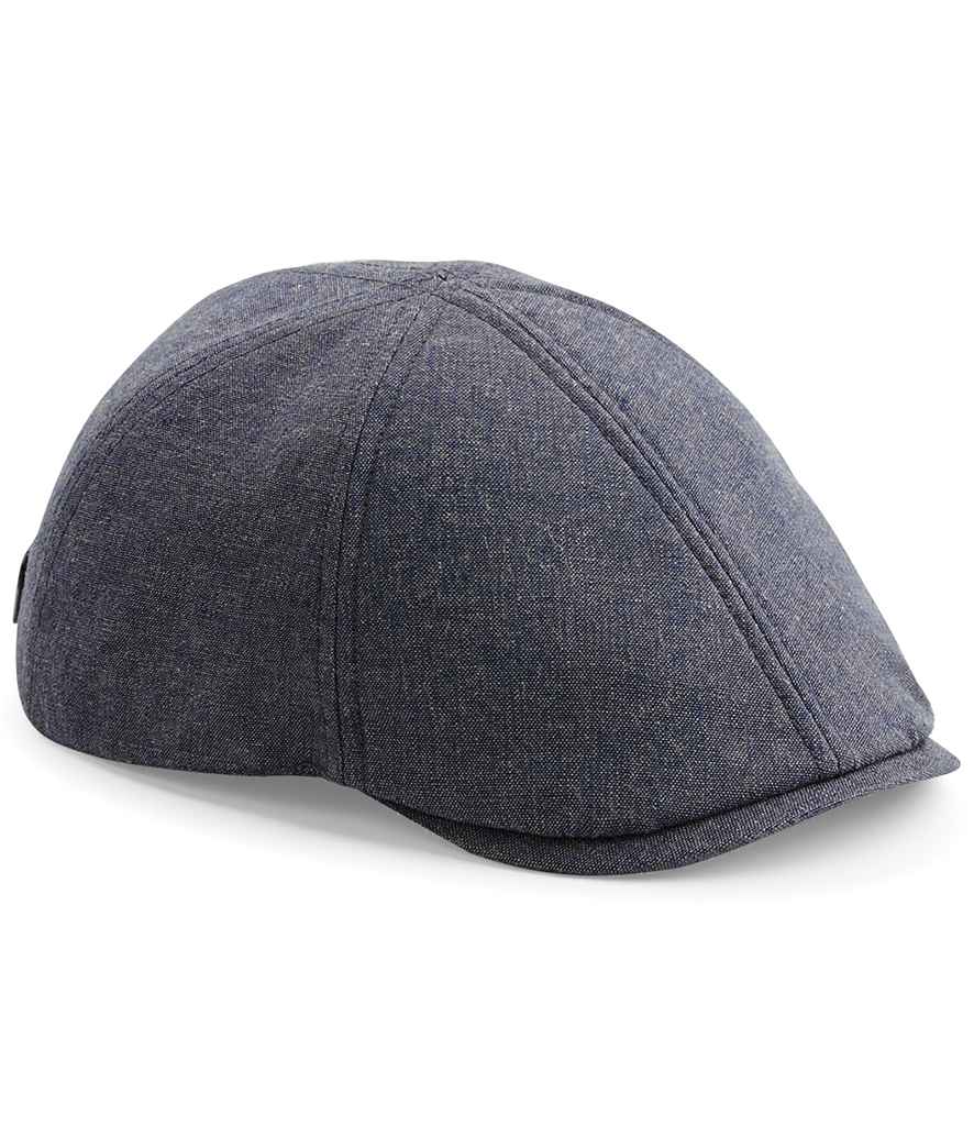 Beechfield Summer Gatsby Cap - BB621 - Blue Linen ONE - Customisable Headwear