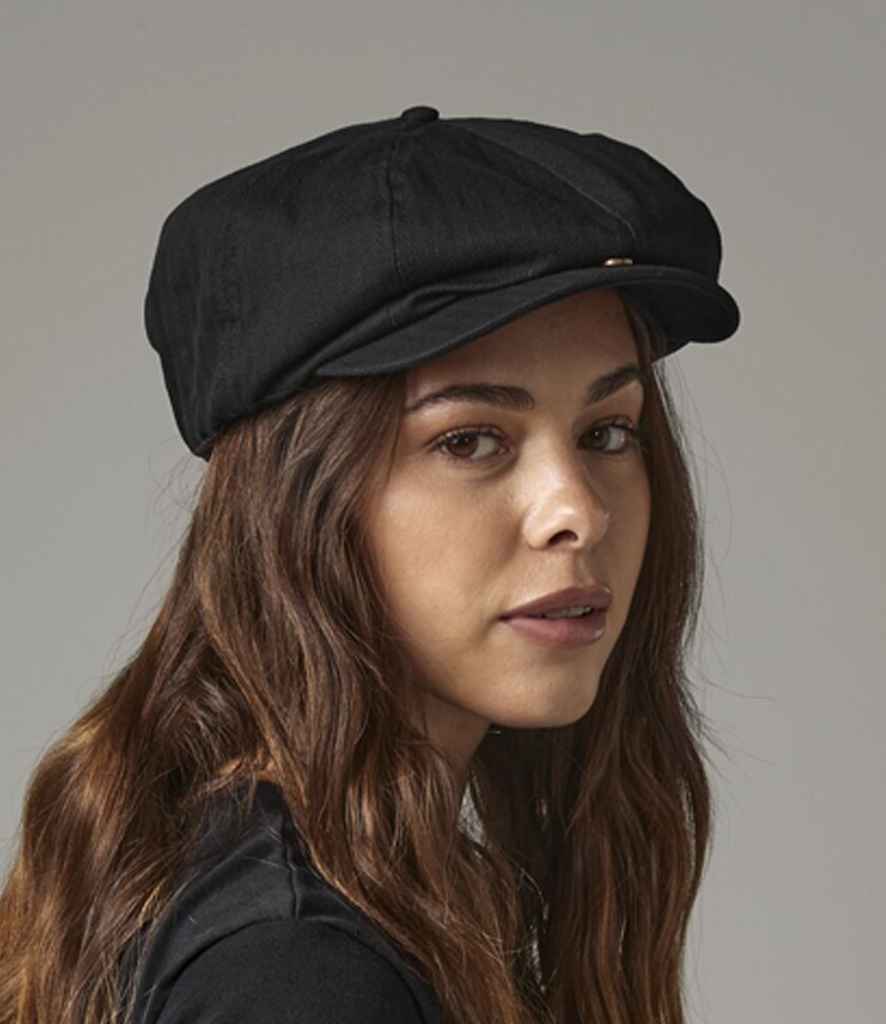 Beechfield Newsboy Cap - BB624 - - Customisable Headwear