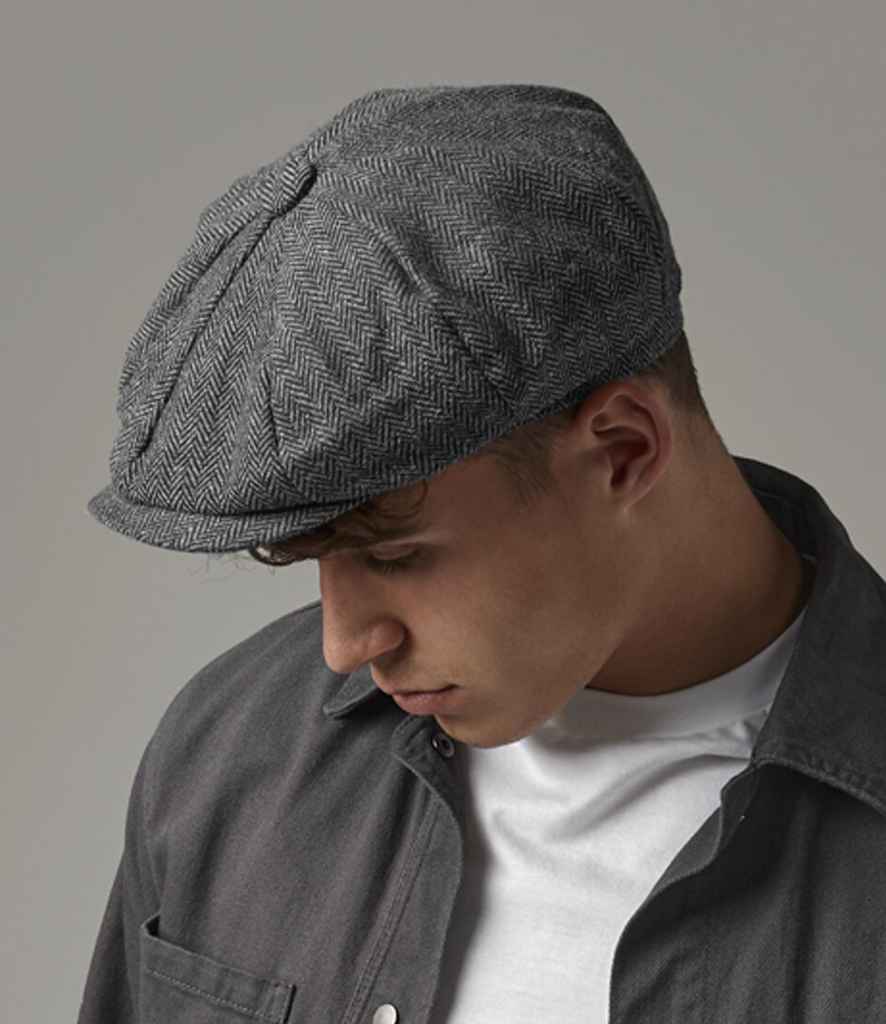Beechfield Heritage Baker Boy Cap - BB628 - - Customisable Headwear