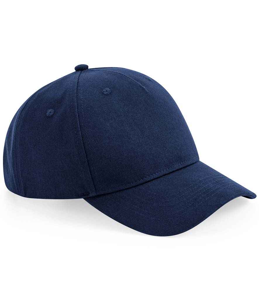 Beechfield Organic Cotton 5 Panel Cap - BB62N - Navy ONE - Customisable Headwear