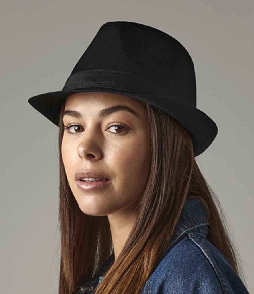 Beechfield Fedora - BB630 - - Customisable Headwear