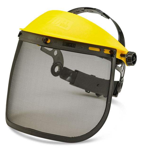 Beeswift Steel Mesh Visor Bbmv7 - Black UNIVERSAL - Customisable Eye Protection