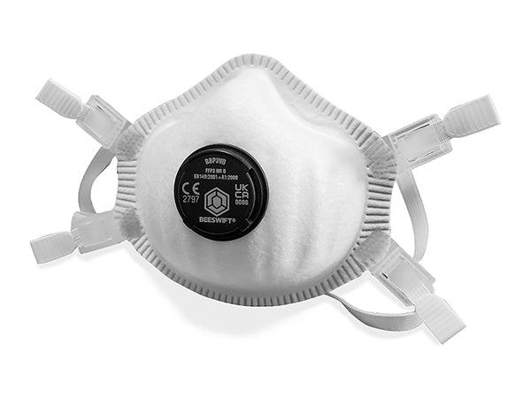 Beeswift Premium P3 Dolomite Valved Mask - - Customisable Respiratory Protection