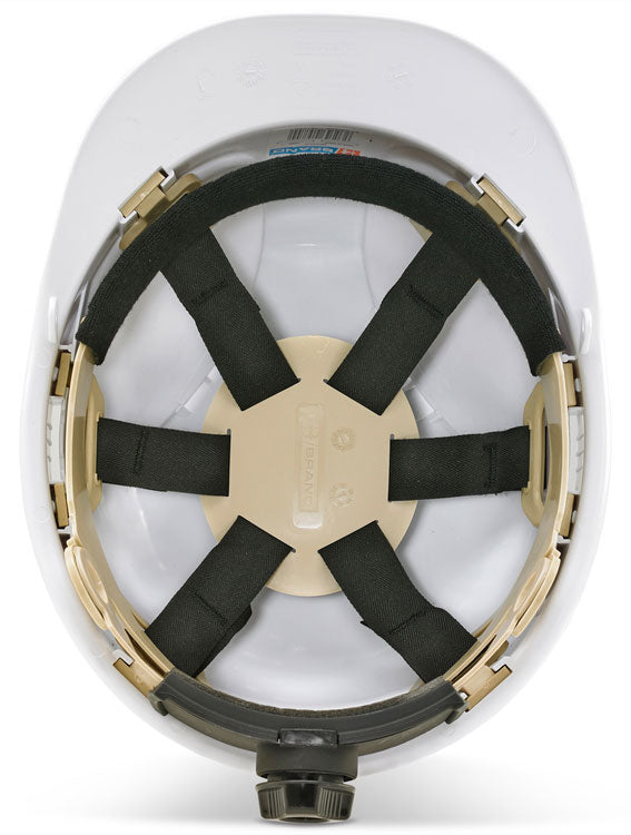 Beeswift Replacement Hard Hat Harness with Ratchet - - Customisable Hard Hat Liners