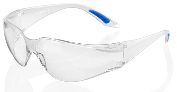 Beeswift Vegas Safety Glasses - Clear - Customisable Eye Protection
