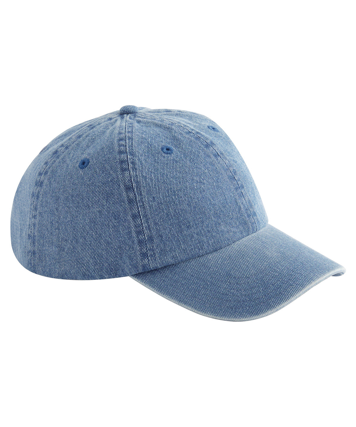 Denim cap - BC105 - Mid Blue One size - Customisable Caps