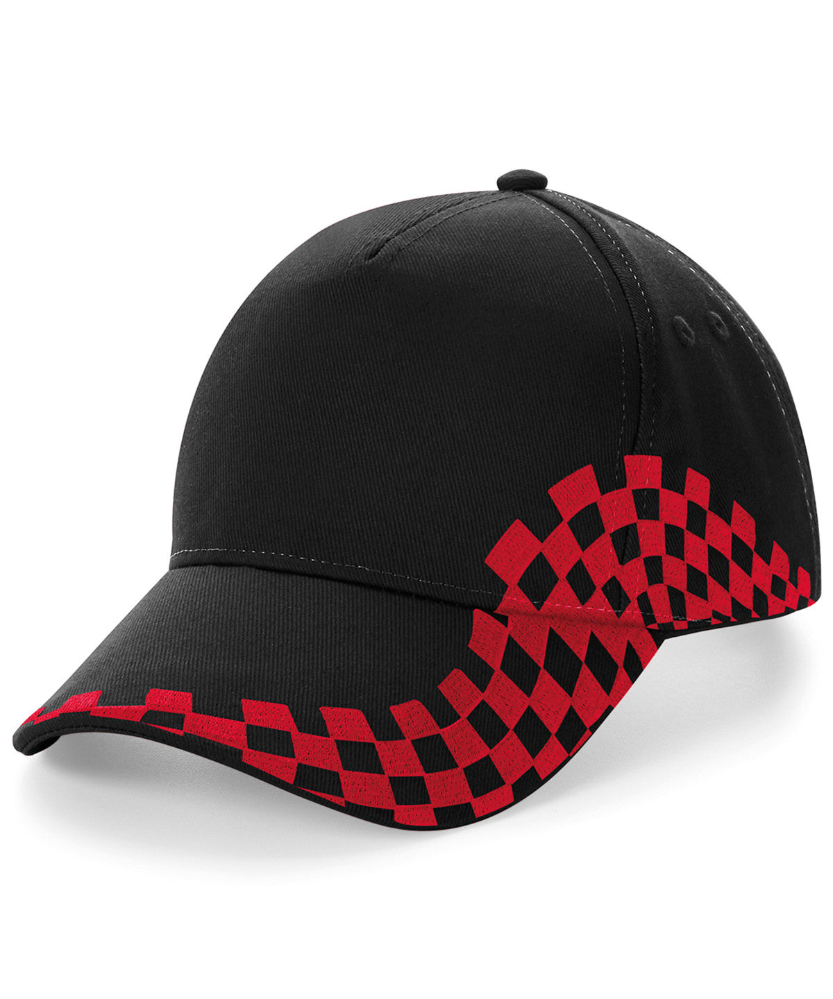 Grand Prix cap - BC159 - Black Classic Red One size - Customisable Caps