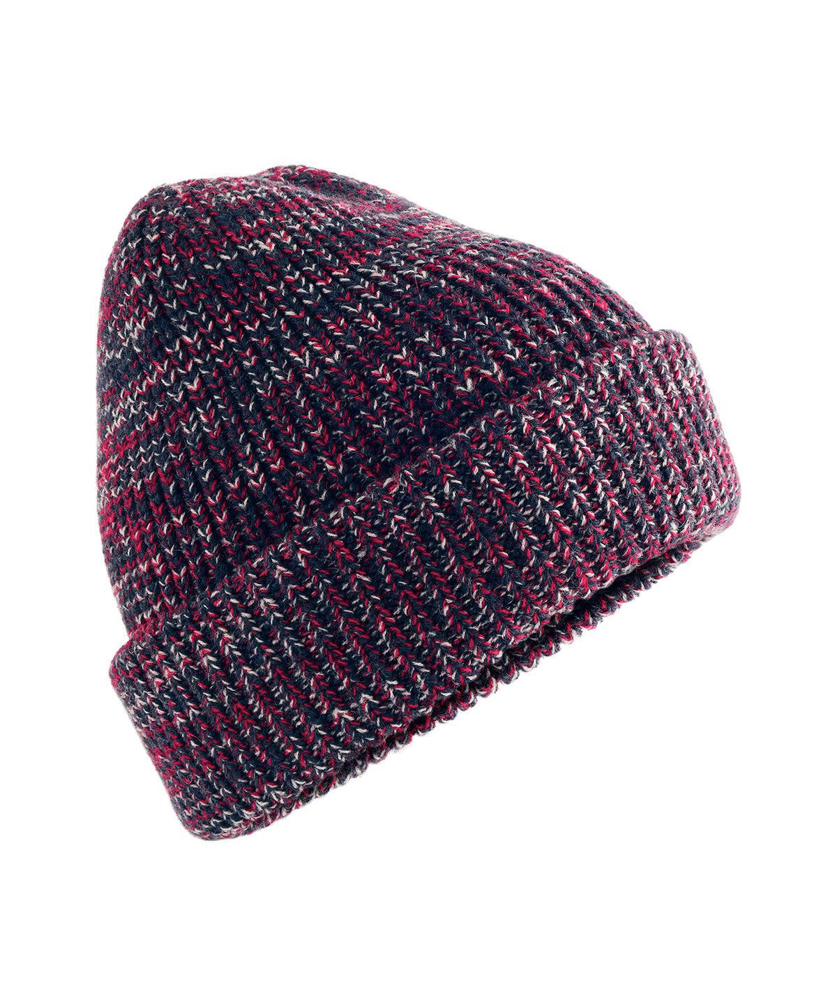 Campfire beanie - BC328 - Navy Speck One size - Customisable Beanies