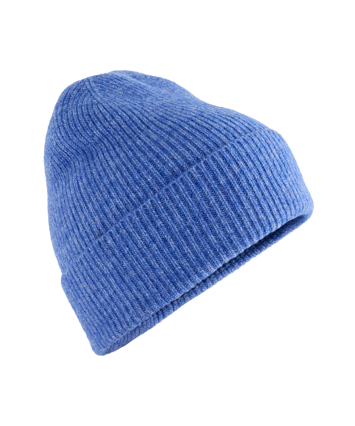 Wool blend beanie - BC388 - Blue Marl One size - Customisable Beanies