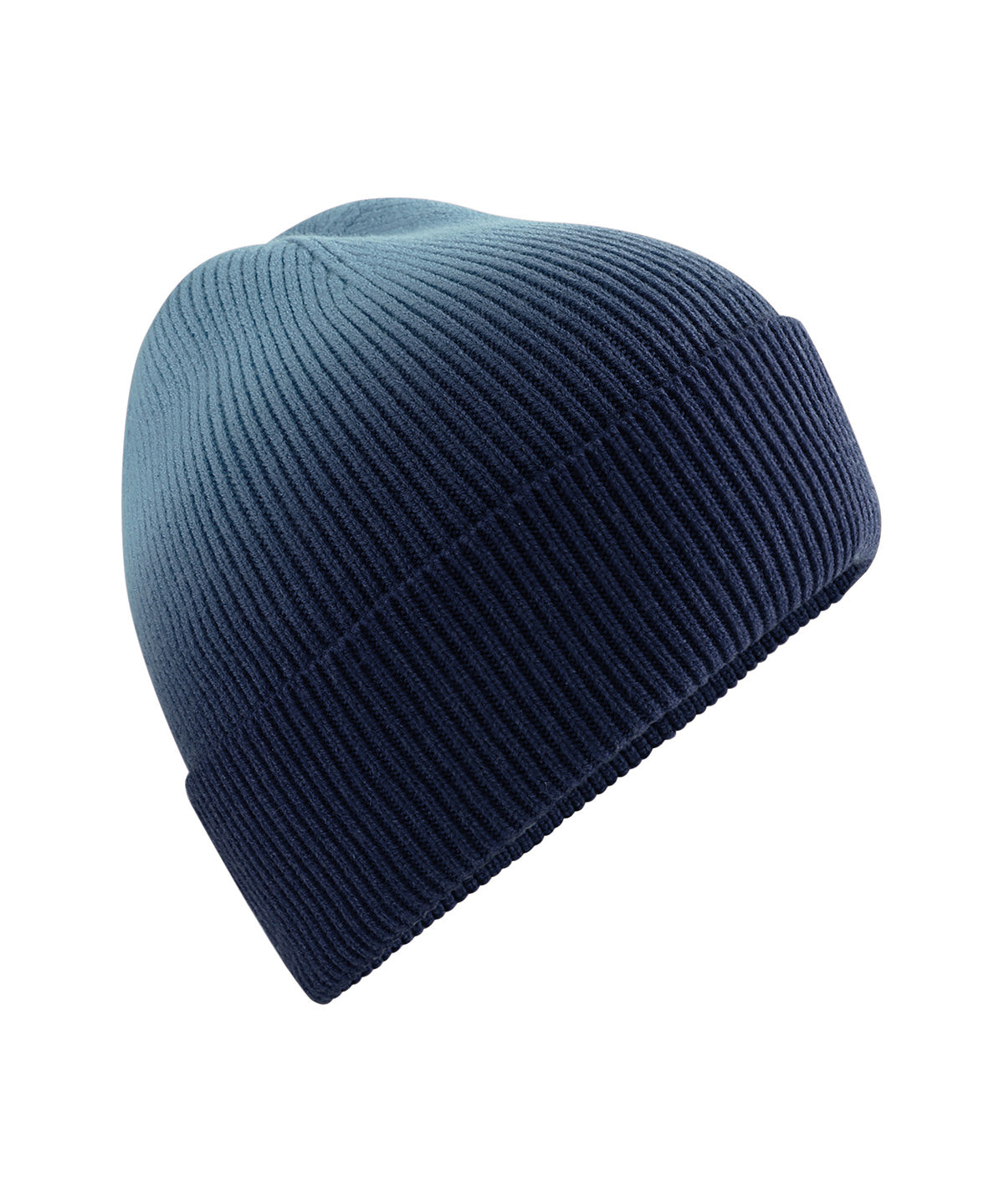 Dip-dye beanie - BC533 - Navy Dip Dye One size - Customisable Beanies