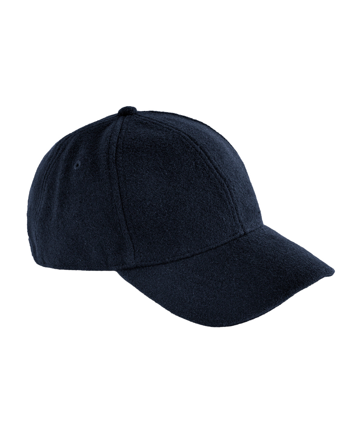 Wool blend cap - BC619 - Navy One size - Customisable Caps