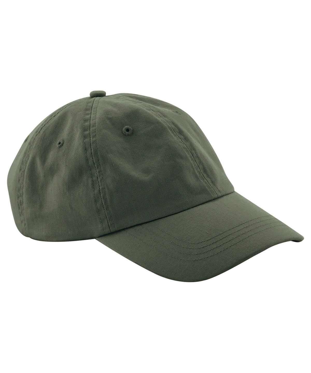 Low Profile 6 Panel Dad Cap - B653 - Olive Green O S - Customisable Caps