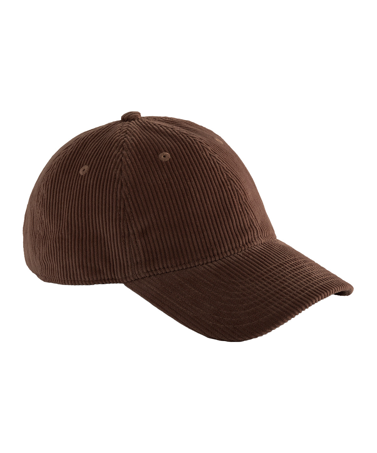 Corduroy dad cap - BC692 - Brown One size - Customisable Caps
