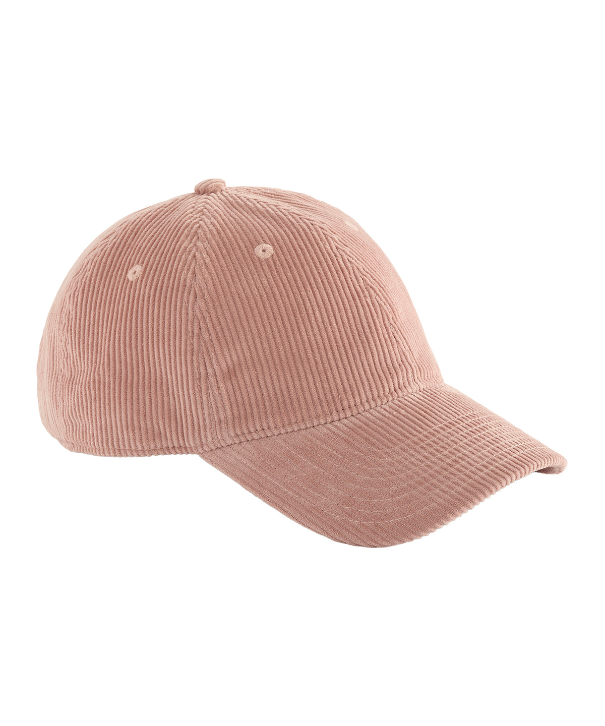 Corduroy dad cap - BC692 - Dusty Pink One size - Customisable Caps