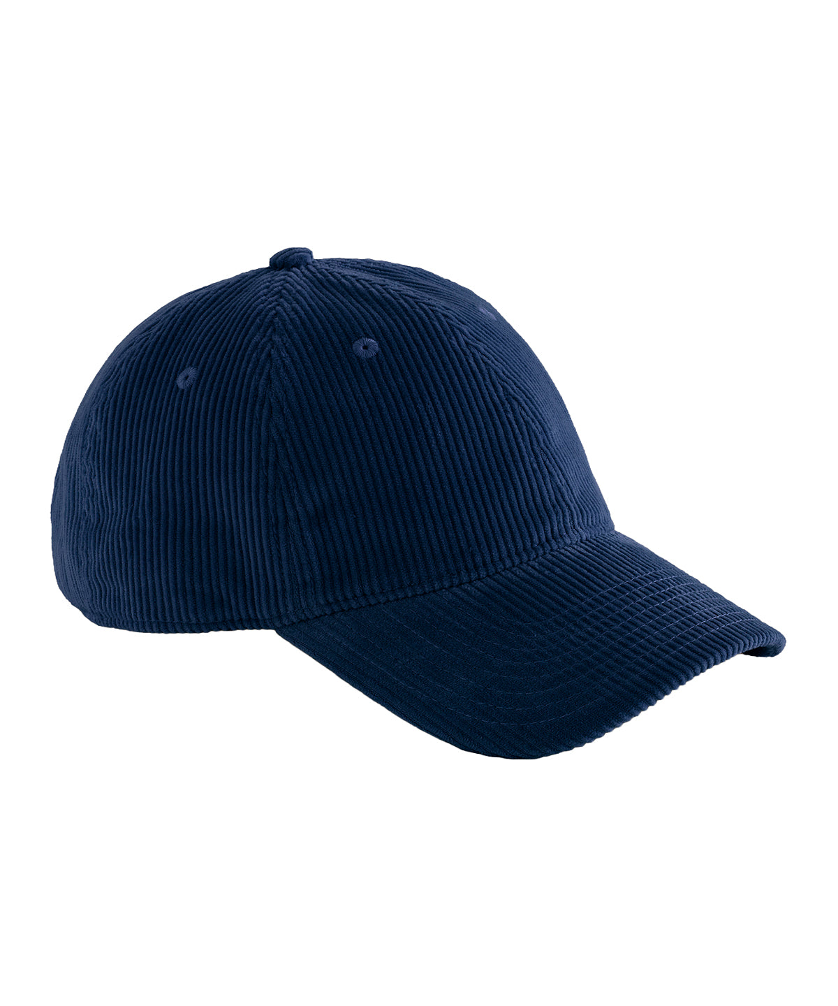 Corduroy dad cap - BC692 - Navy One size - Customisable Caps