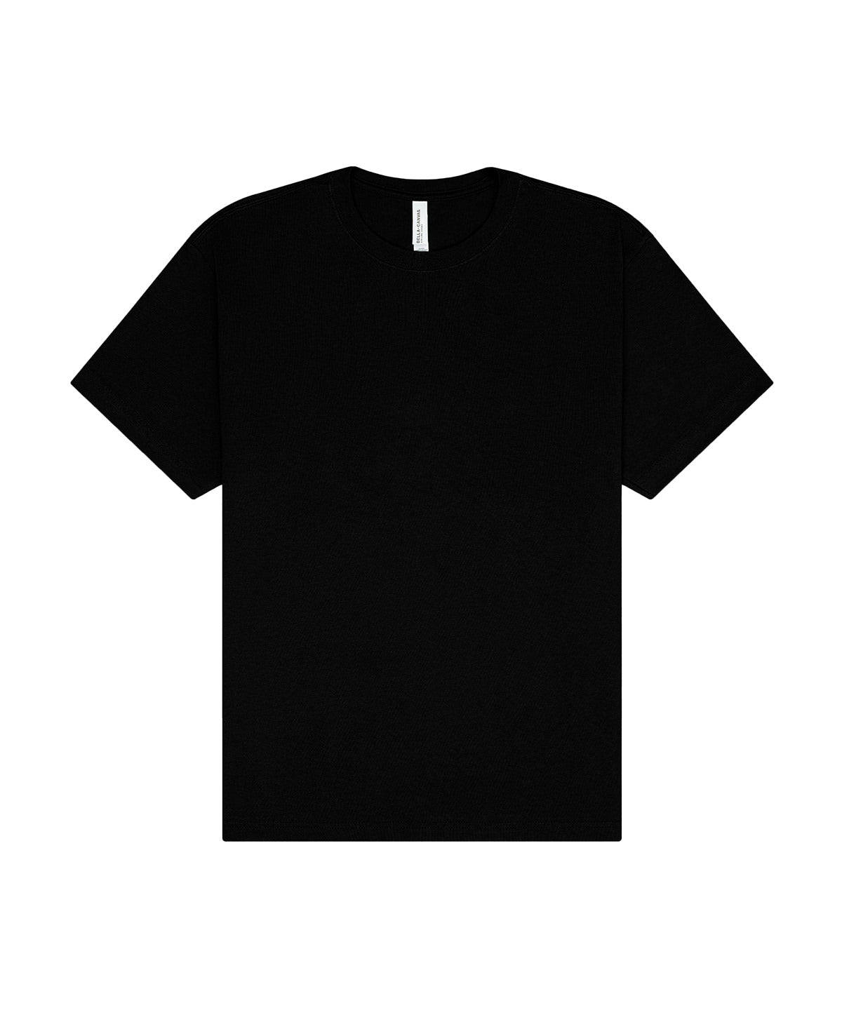 Unisex short sleeve heavy tee - BE150 - Black - Customisable T-Shirt