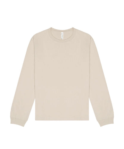 Bella Canvas Unisex long sleeve heavy tee BE151 - Dust - Customisable T-Shirt