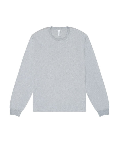 Bella Canvas Unisex heavy boxy long sleeve tee BE156 - Athletic Heather - Customisable T-Shirt