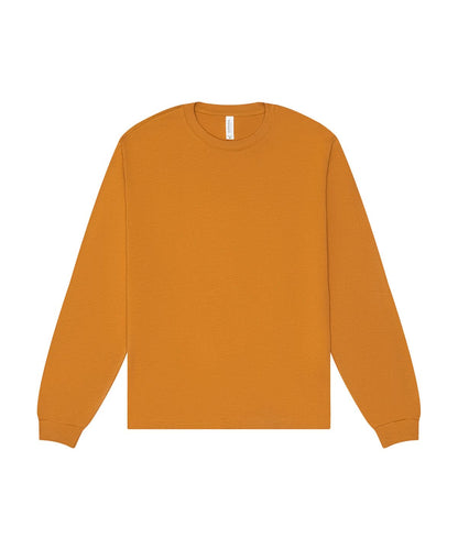 Bella Canvas Unisex heavy boxy long sleeve tee BE156 - Toast - Customisable T-Shirt