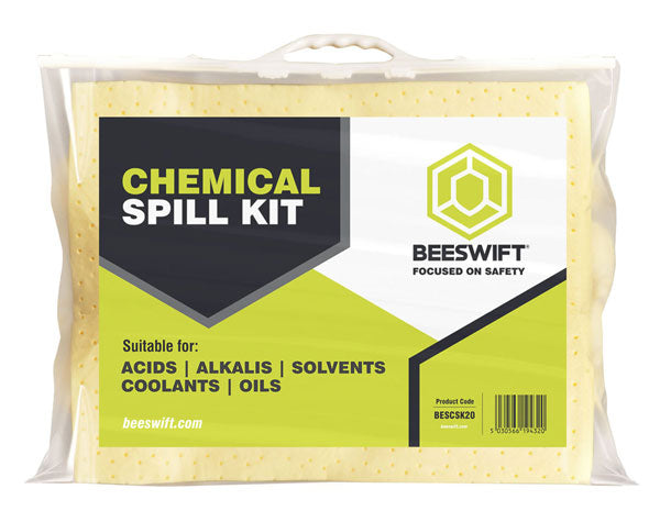 Beeswift Chemical Spill Kit L Bescsk20 - Clear 20L - Customisable Kits