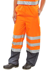 Orange / Navy