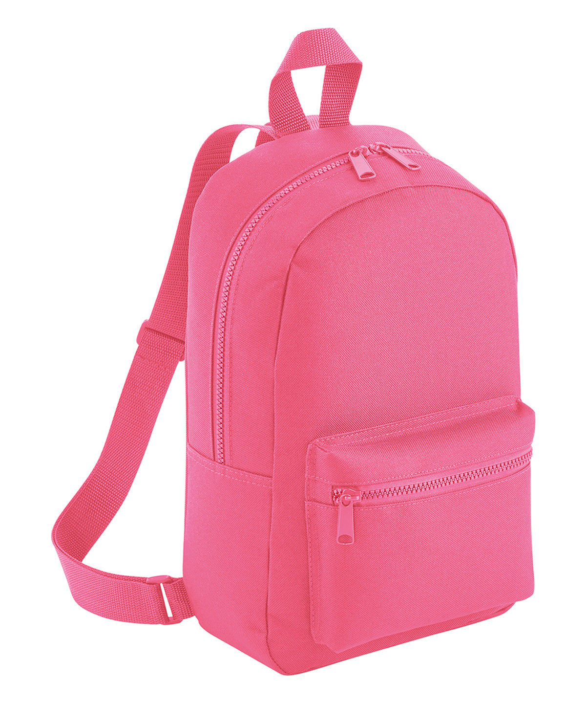 Mini essential fashion backpack - BG153 - Candy Pink O S - Customisable Bags