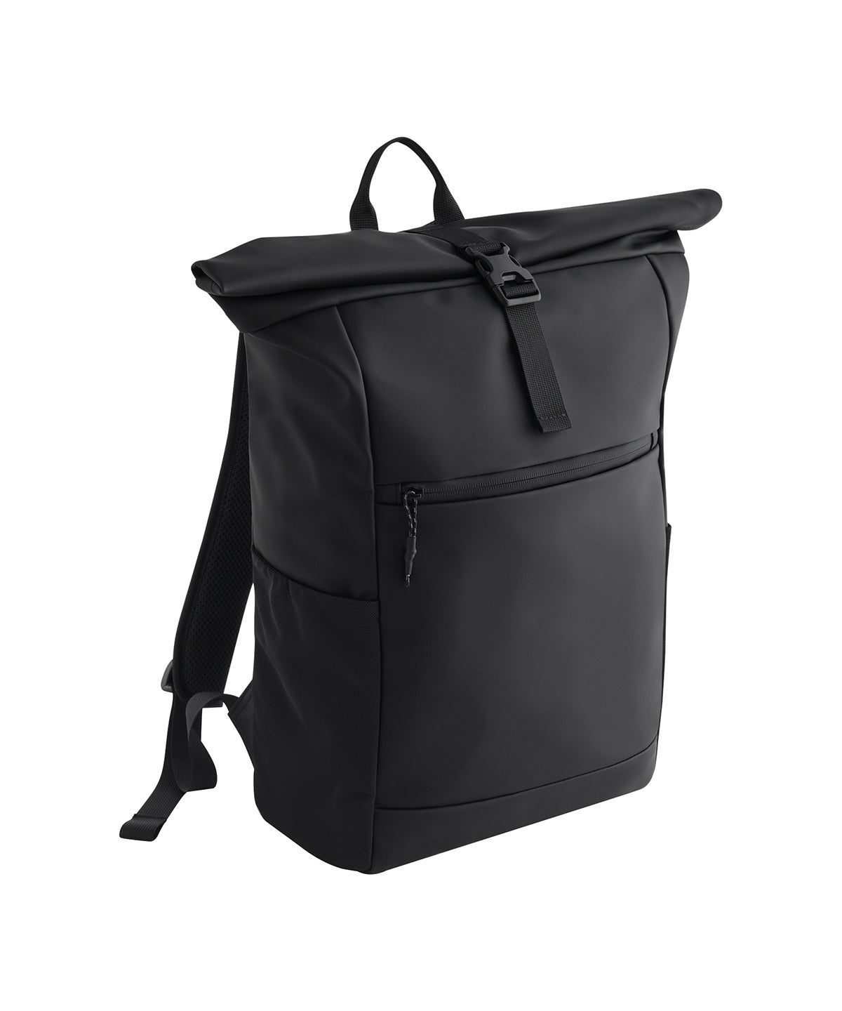 Athlux roll-top backpack - BG316 - Black One size - Customisable Bags