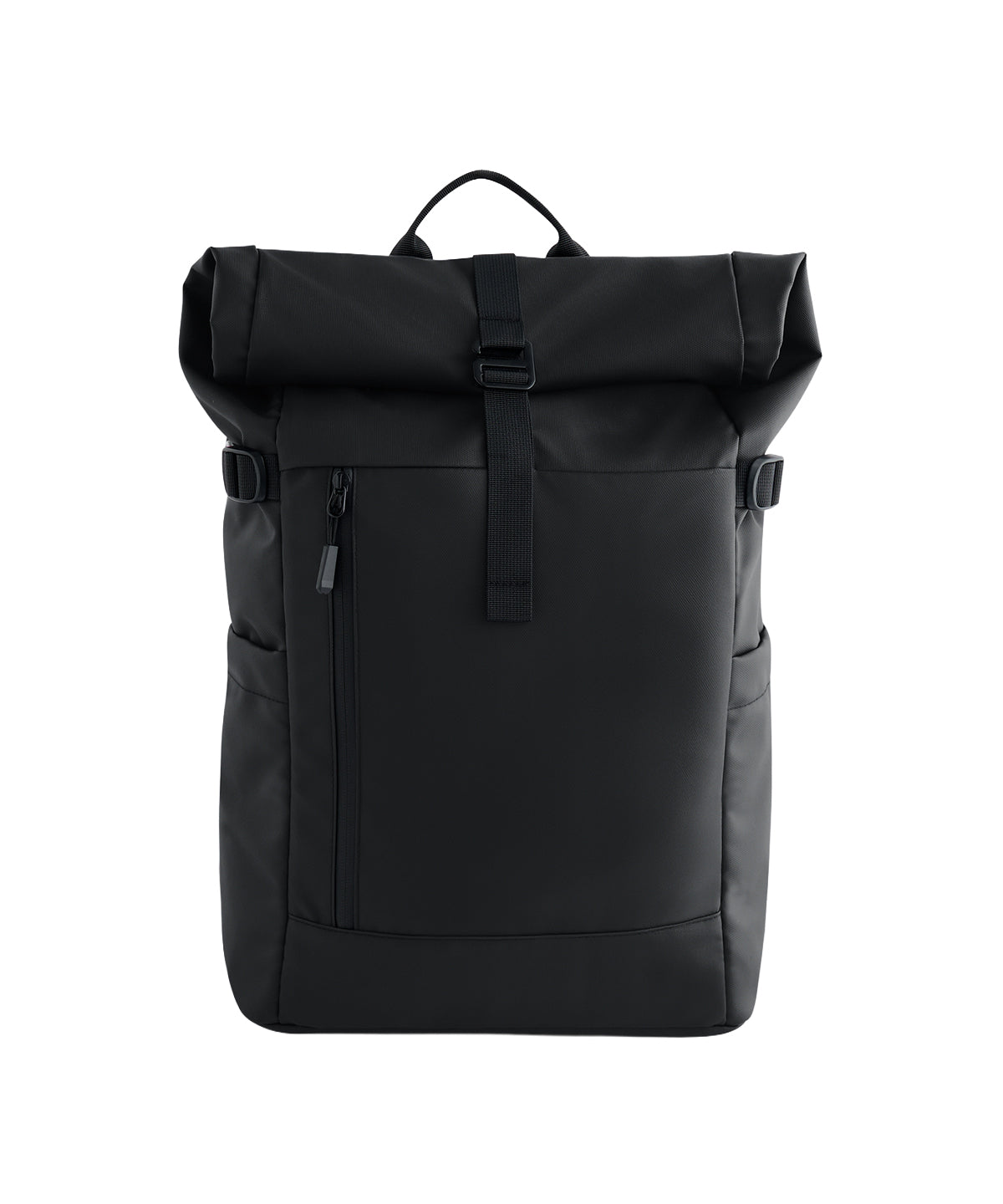 Everyday carry 25 litre roll-top backpack - BG344 - Black One size - Customisable Bags