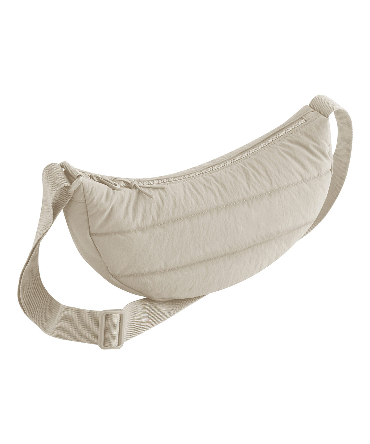 Quilted cross-body bag - BG703 - Natural Stone One size - Customisable Bags