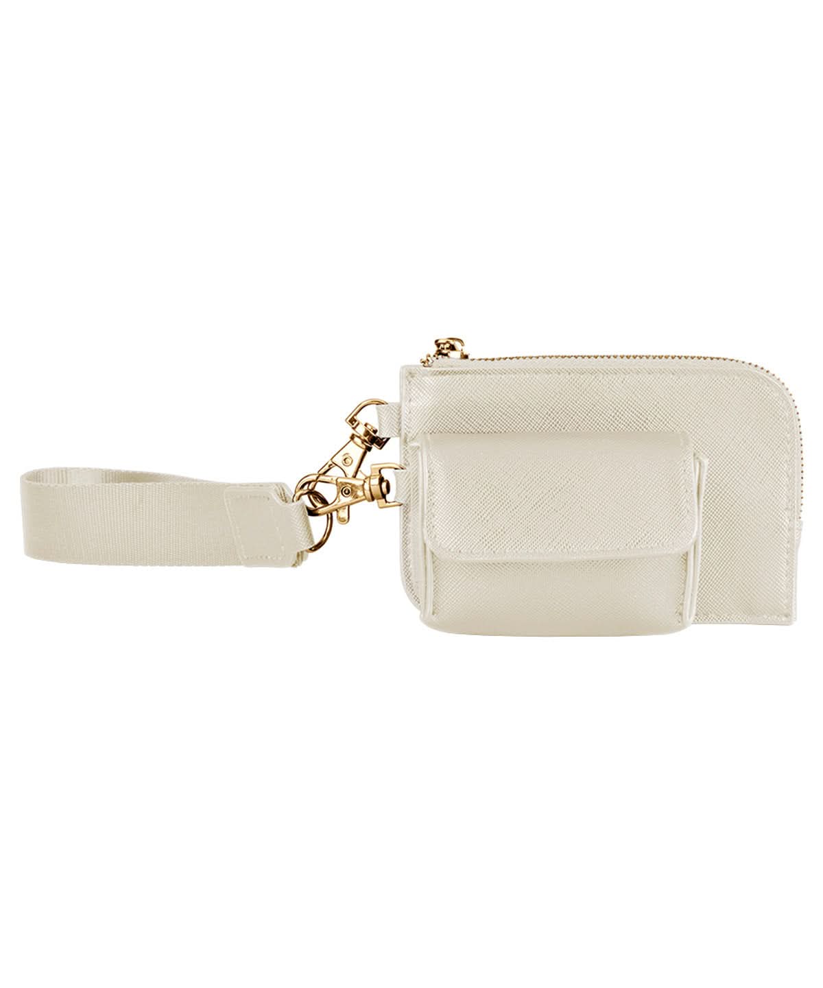 Boutique Pouch Wristlet - BG748 - Oyster - Customisable Bags