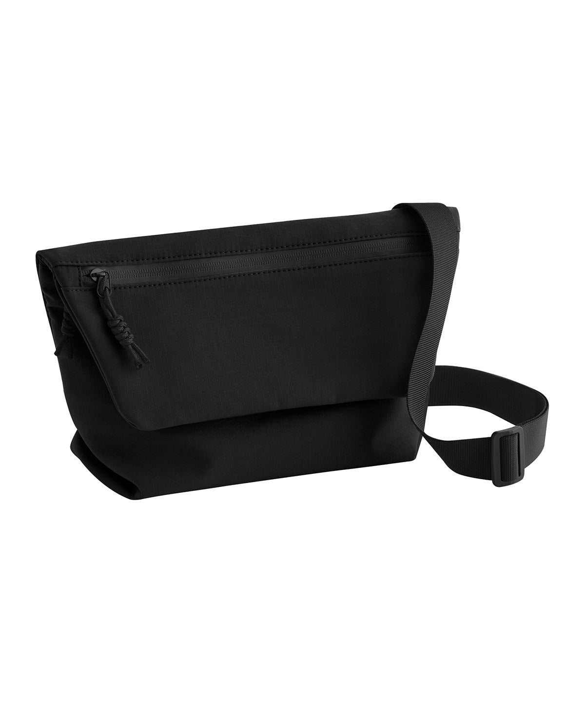 Minimal lifestyle mini messenger - BG823 - Black One size - Customisable Bags