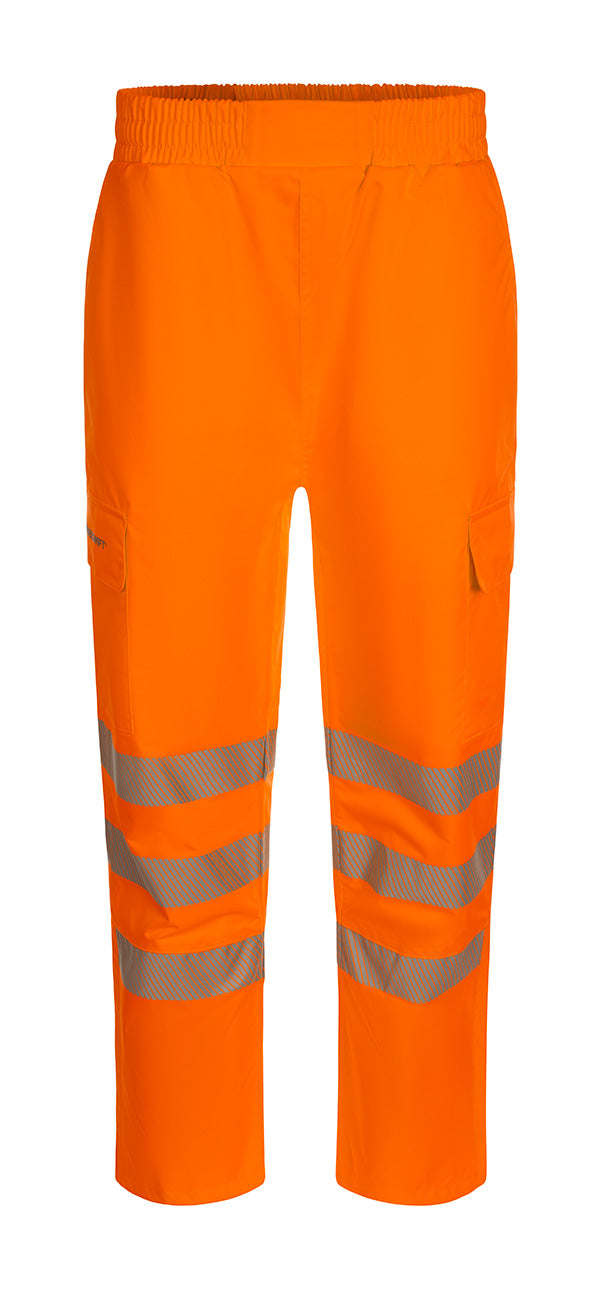 Beeswift Birkdale Hi Vis Waterproof Breathable Trousers Bit - - Customisable Trousers