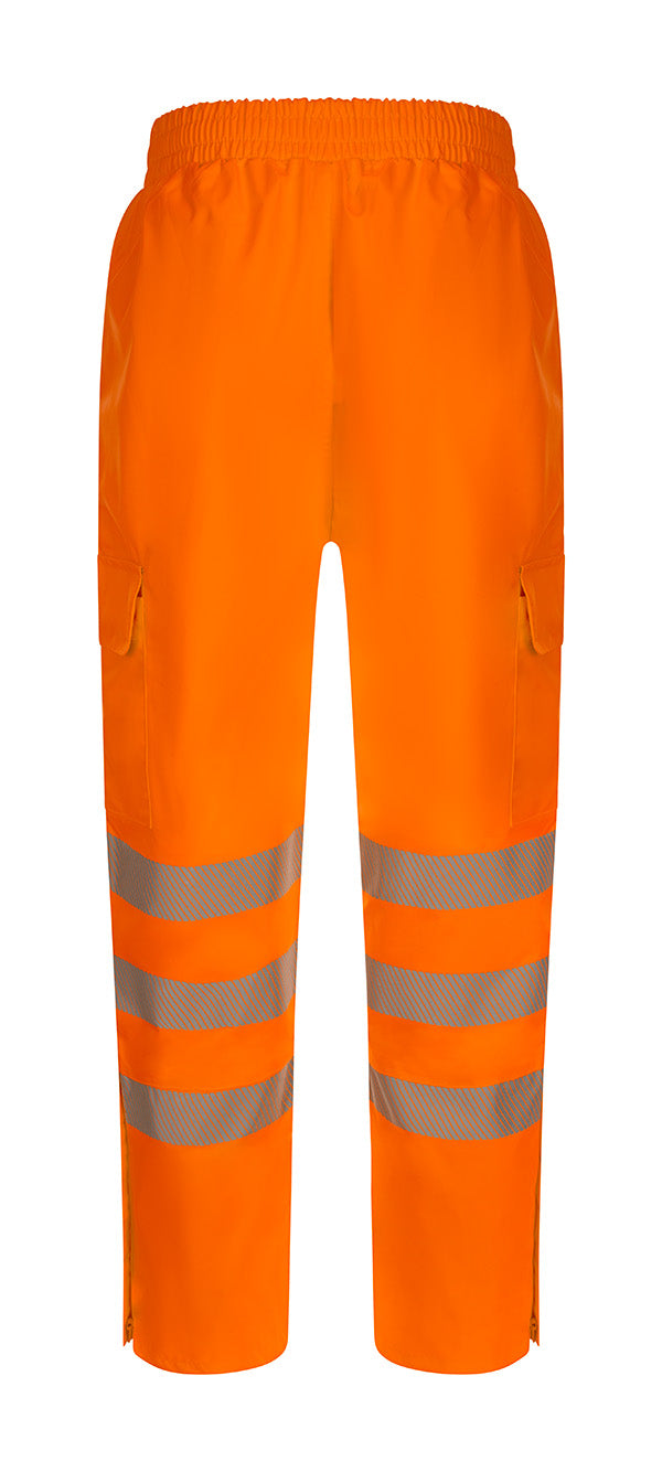 Beeswift Birkdale Hi Vis Waterproof Breathable Trousers Bit - - Customisable Trousers