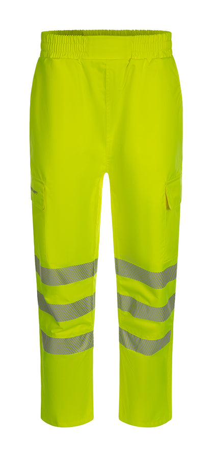 Beeswift Birkdale Hi Vis Waterproof Breathable Trousers Bit - - Customisable Trousers