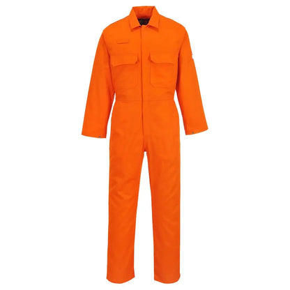 Bizweld Work Fr Coverall Biz1 - Orange - Customisable Coveralls